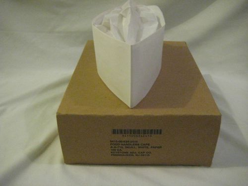 Disposable Food Handler Cap For Restaurant  / Deli / Catering Use