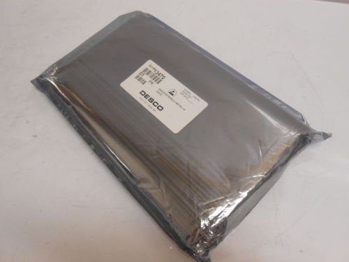 NEW DESCO 13470 PACK OF 100 ANTI-STATIC SHIELDING BAGS
