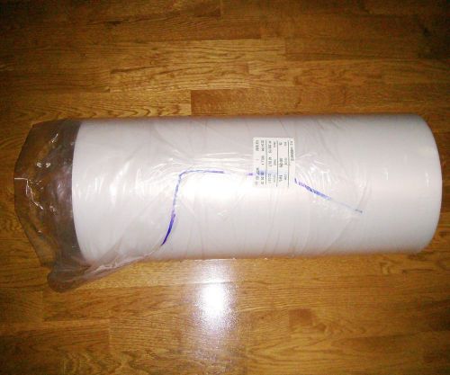 Polybag film 1.25 mil roll 26&#034; x 6360&#039; single wound clear sws 83 lb for sale