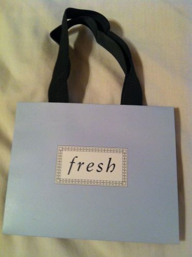 Fresh Skincare Small Shopping Bag Pretty Light Blue Very Sturdy Handle