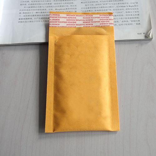 TB 10X90*130+40mm Kraft paper Bubble Bag Envelope Mailer Shipping Packing Bag CA