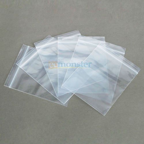 50 pieces 3 &#034; x 4 &#034; Great Quality Ziplock Clear Reclosable Resealable 2 ML Bags
