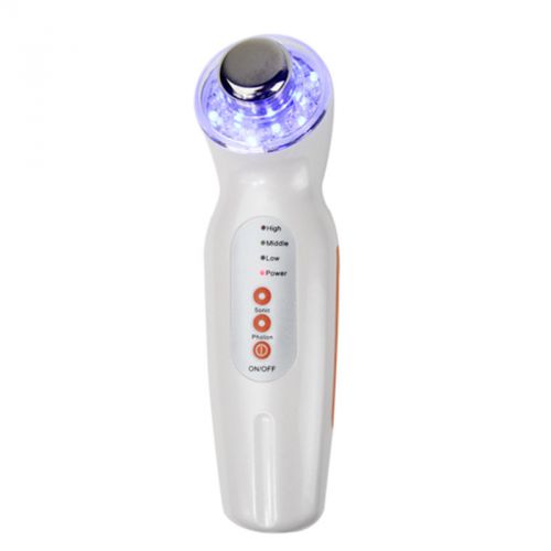 Rejuvenation 3 Color LED Light Therapy 3 MHz Ultrasonic Skin Therapy CE Factory