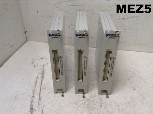 Lot of 3 National Instruments SCXI-1120 8-Channel Isolation Amplifier 10 KHZ