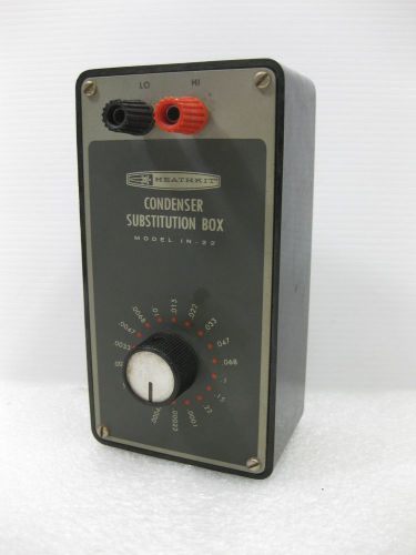 Heathkit IN-22 Capacitor Condenser Substitution Box
