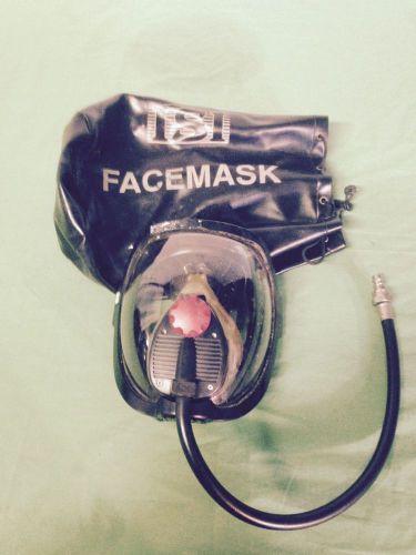 ISI scba mask and carry bag