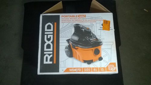 Rigid wd4070 wet/dry vac for sale