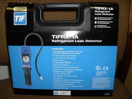 TIF Refrigerant Leak Detector TIFRX-1A