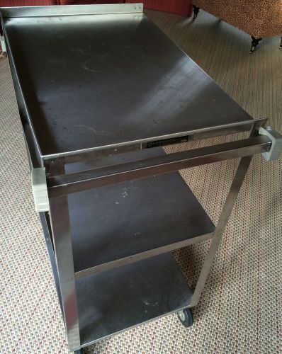 Lakeside stainless steel 3-shelf cart model 311, md, dds, tattoo, salon, etc. for sale