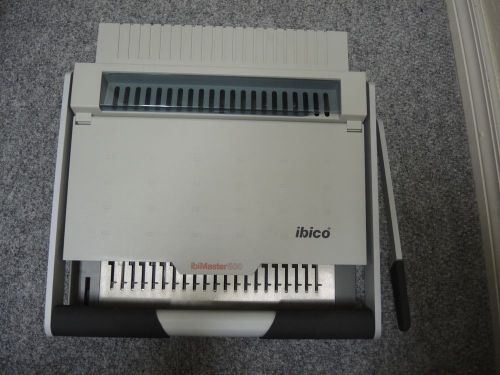 Ibico ibiMaster 500 Manual Document Report Binder Comb Binding Machine