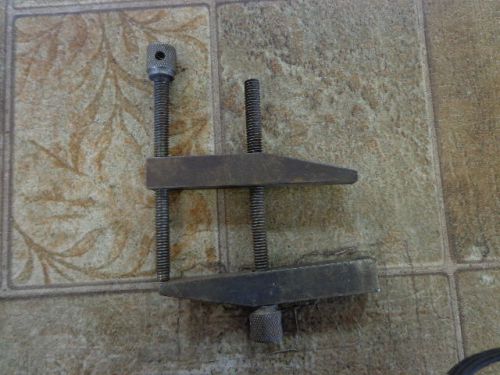 SMALL MACHINIST CLAMP, NO MANUFACTURES NAME SHOWN, 4&#034; LONG