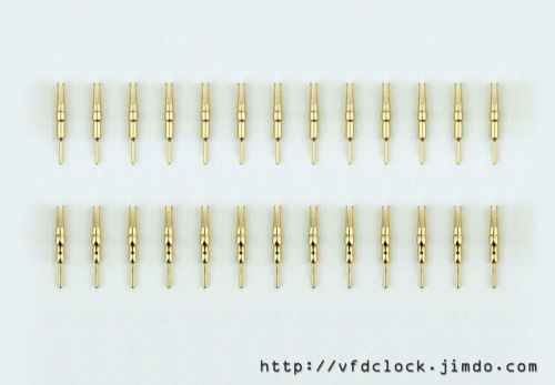 250pcs-1u gold plated pins for nixie tube in-2,in-8,in-12,in-18,z566m,z560m-era for sale