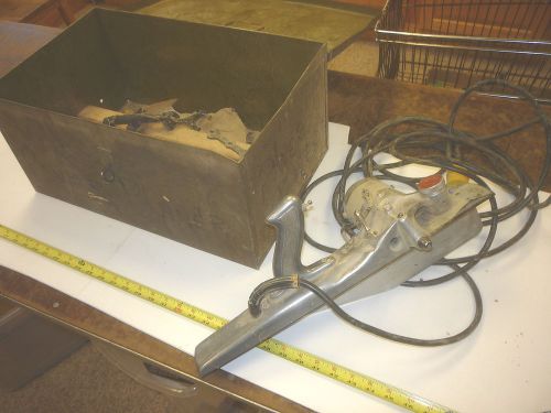 USED OLD ? VINTAGE CARTER POWER JOINTER PLANER PLANE  HAND TOOL + PARTS