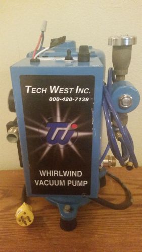 Tech West TechWest VPL2SS 1 HP Wet-Ring Dental Vacuum Suction Evacuation Pump