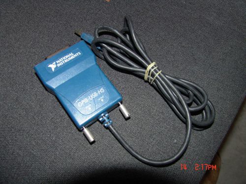 National instruments ni gpib-usb-hs, ieee 488 usb interface adapter controller for sale