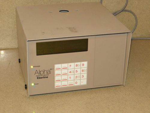 Eberline model alpha 6a-1 continuous alpha air particulate monitor (al7) for sale