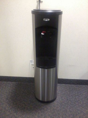 Oasis Bottle-less Water Cooler - Hot and Cold - #PSWSA1SHS-H100 - Silver &amp; Black
