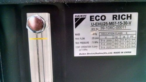 Daikin Eco Rich Hydraulic pump