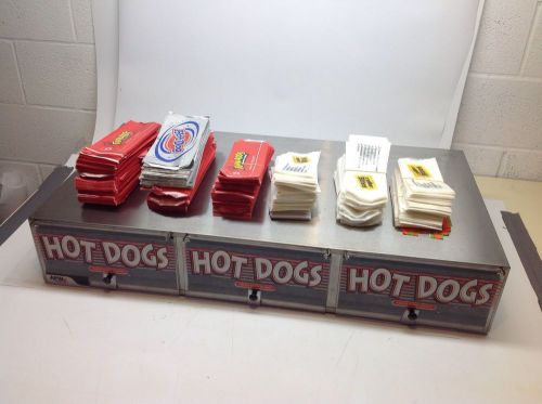 APW Wyott BC-50 Hotdog Bun Cabinet for roller steamer