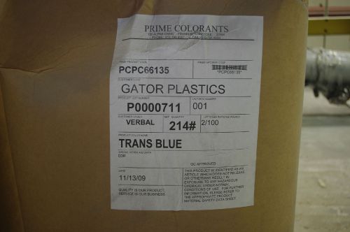 Tran Blue Colorant For Polycarbonate