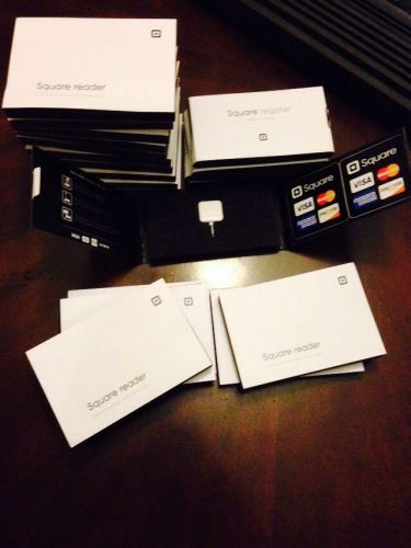 New Lot of 20 Square Credit Card Cell Phone And Tablets Card Readers