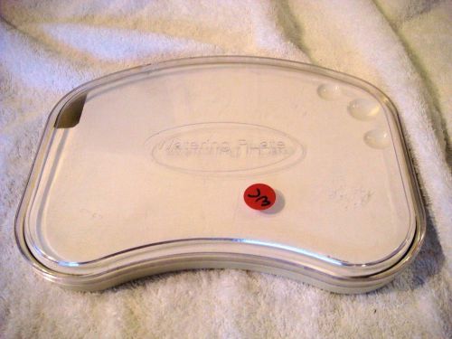 UNUSED WATERING PLATE WET TRAY PALETTE FOR PORCELAIN MIXING W/HVY PLASTIC CASE