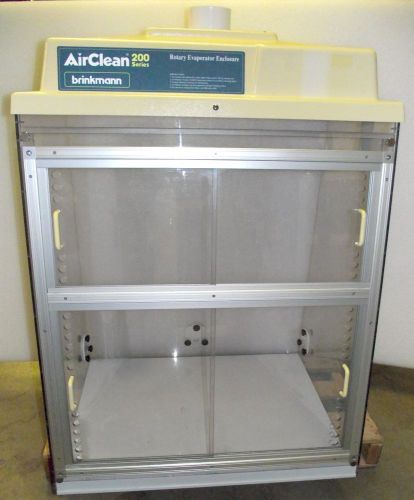 Brinkmann AirClean 200 Series Rotary Evaporator Enclosure #2 w/ Warranty