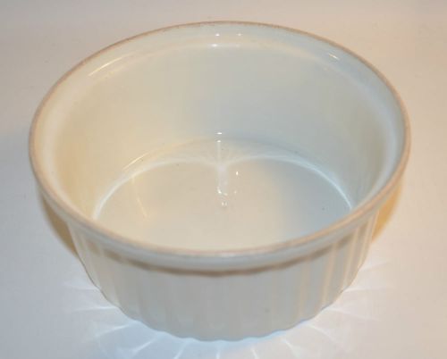 Frugier Aluminite Souffle Dish Bowl 6&#034;1/2 Made in France
