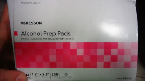 Alcohol Prep Pads Sterile Saturated With 70% Alcohol