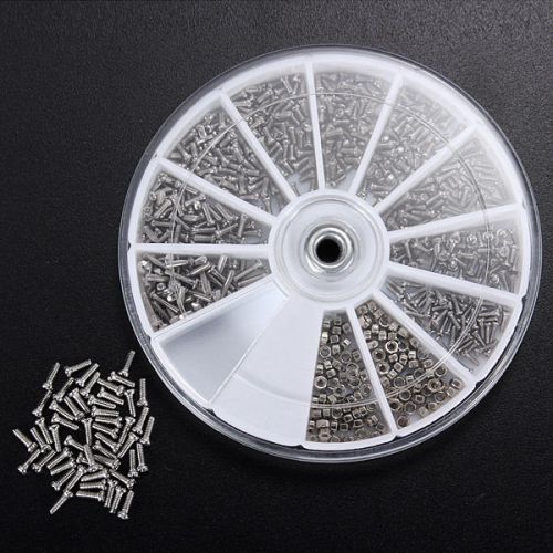 Stainless steel micro screws+nut assortment kit for sale