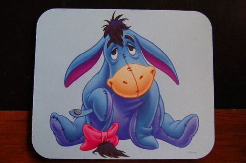 Disney Eeyore Eyore Eyor Blue Winnie the pooh mickey Mouse Pad Mats Mousepad
