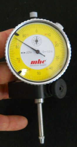 MHC Industrial Dial Hole - bore  Gauge 0&#034; - 1.0&#034; with stand clamp