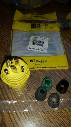 Danial Woodhead Watertite Electrical Plug Nema 5-15 15 amp 120 V