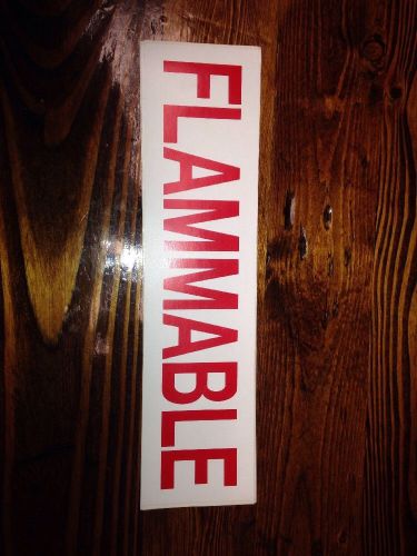 Flammable Bumper Stickers