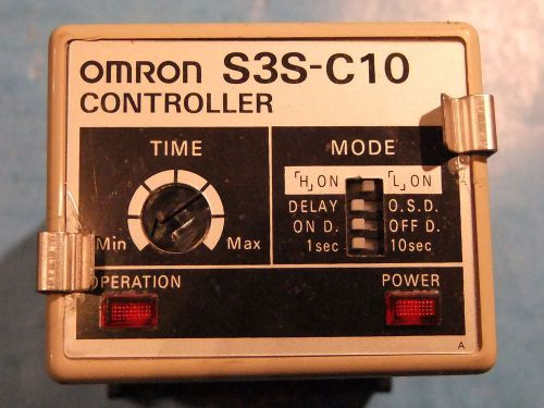 OMRON,  S3S-C10   (S3SC10) Controller,  Used