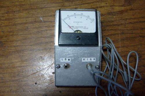 Aztec machinery microampere gas pilot strength meter for sale