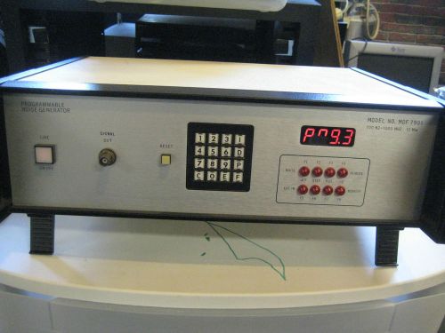 Noise-Com MDF 7901 Programmable Noise Generator 100hz-1000mhz, 10mw