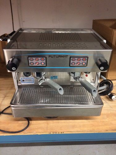 Futurmat 2 Group Espresso Machine With Grinder / Softner