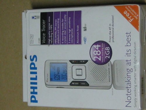 Philips Voice tracer 880, Voice Recorder  2GB  284 hours record time