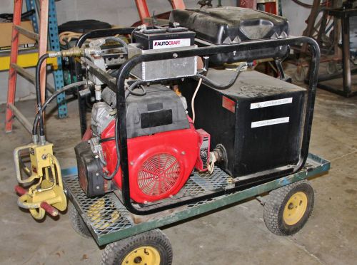 Honda 20hp gasoline portable hydraulic power unit for sale