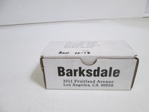 BARKSDALE PRESSURE SWITCH L96201-BB3-S0009 *NEW IN BOX*