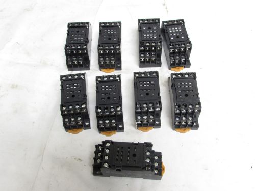 OMRON PYF14A-E RELAY CONNECTING SOCKET 5A 250VAC (LOT OF 9) **NNB**