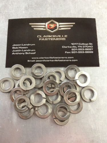 Stainless Steel Medium Split Lock Washers 5/16&#034; Qty 25