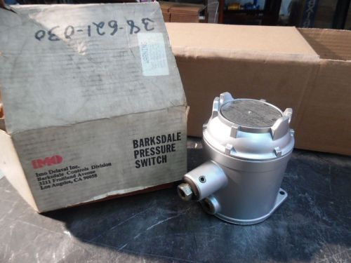 BARKSDALE PRESSURE SWITCH, DX2-A3SS-UL, 10 PSI, .03-3 PSI, NEW
