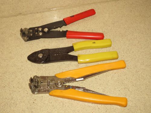 ^^ CABLE STRIPPER LOT OF 3 (#59)