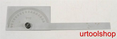 Starrett C183 Steel Protractor With Rectangular Head 3568-71