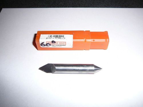 Model RSC-375-2 SOLID CARBIDE 60° ENGRAVING TOOL by Micro 100 - double end