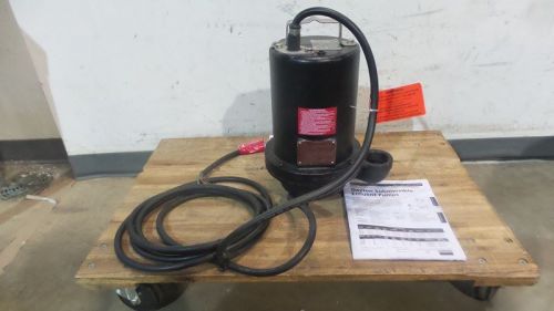 Dayton 1 hp 460 v 2.8 a 3450 rpm effluent pump for sale