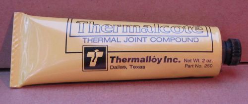 Aavidthermalloy thermalcote thermal joint compound 2 oz tube pn 250  new in box for sale
