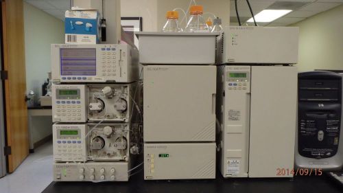 Shimadzu vp hplc system with computer #11 for sale